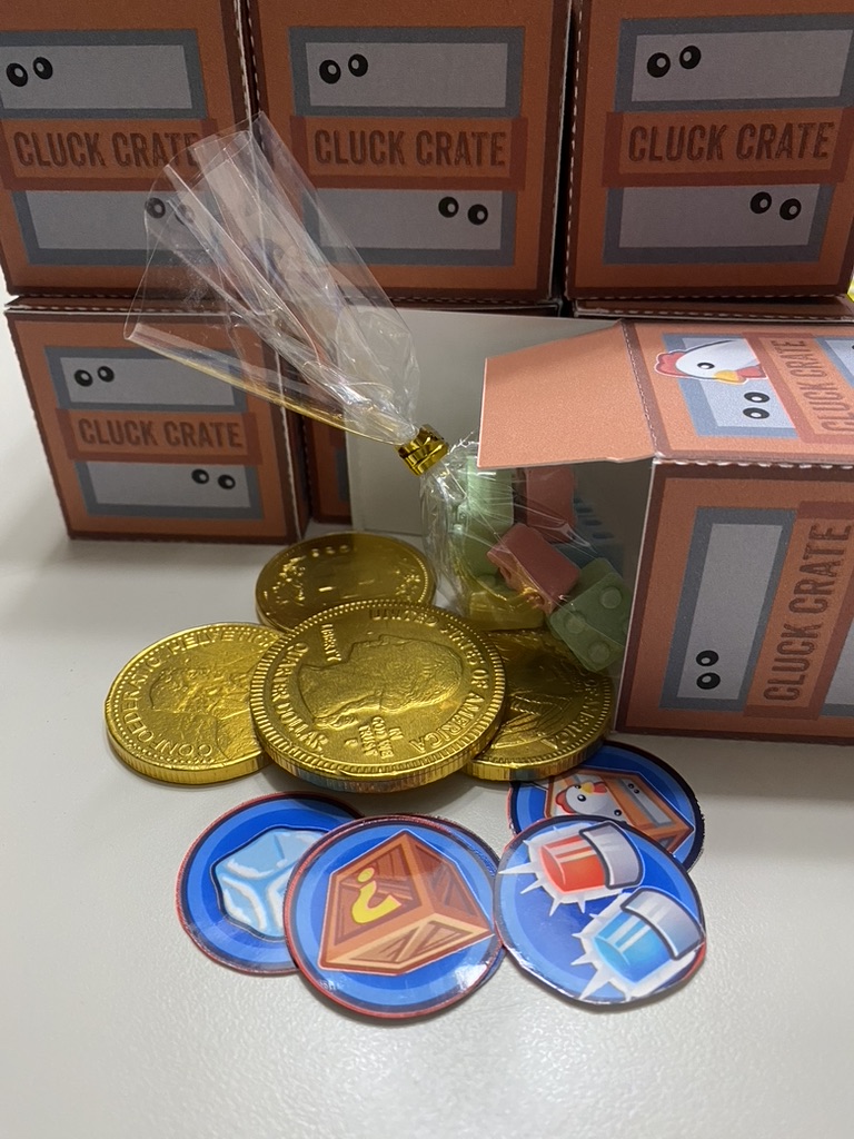 Custom made party favours.