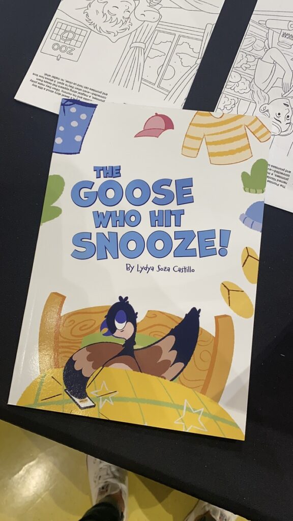 The Goose Who Hit Snooze paperback book