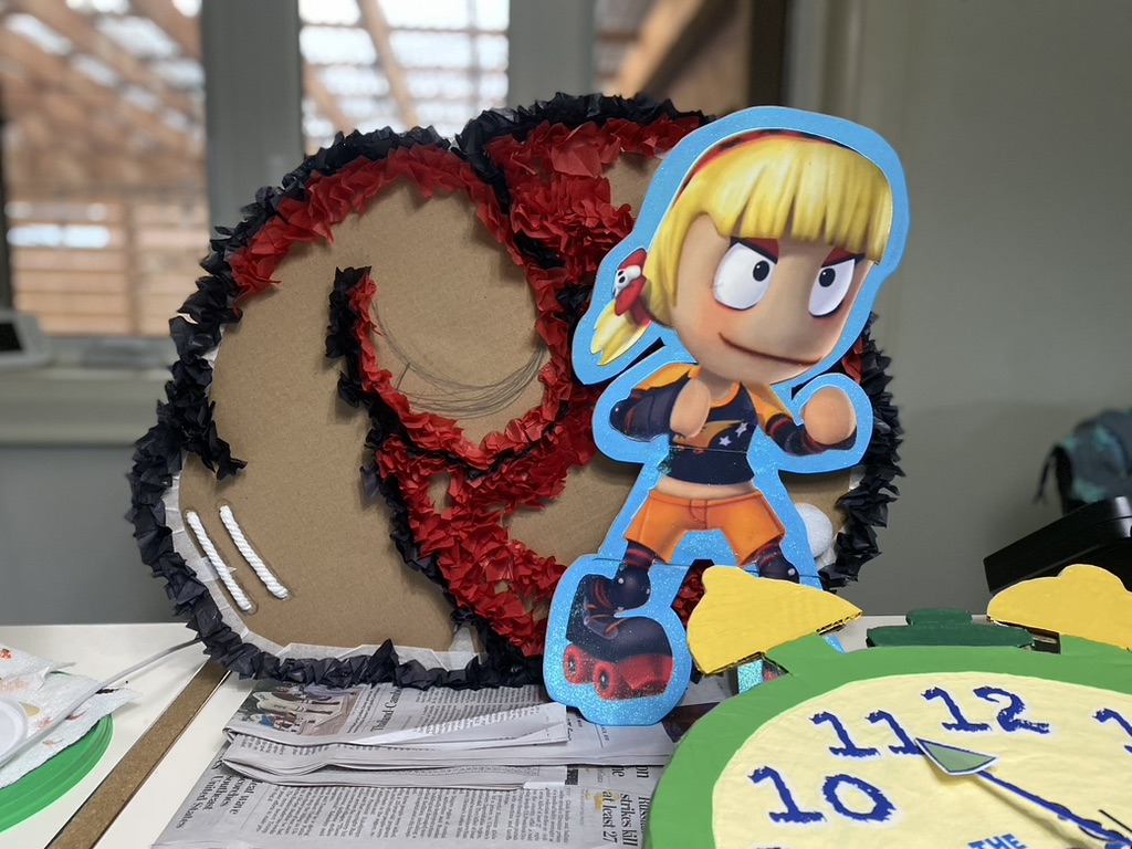 Custom made piñata for a child